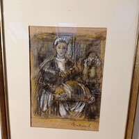 Mattioni Eszter (1802-1993) Sióagárdi leány Szent István Ünnepén