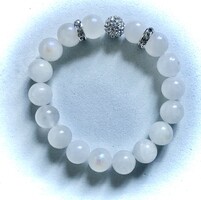 Holdkő ásványkarkötő rugalmas sztreccs-szálon