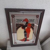 Tükör Hamlet festéssel