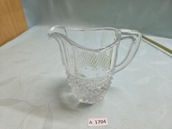 A1704 Ólomüveg kiöntő 15 cm