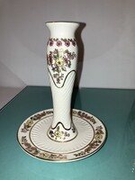 Zsolnay gyertyatartó antik