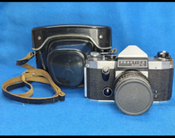Praktica Super TL fényképezőgép Pancolar 1,8/50 1968-76 ,hozzá Pentacon optika mindkettő hibátlan