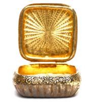 Szelence  ezüst tűzaranyozással