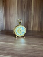 Imhof „Trianon” aranyszínű asztali óra – 1940 körül