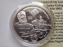 Magyarország Nemzetünk nagyjai Klapka György .333 Ezüst Érem PP