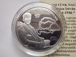 Magyarország Nemzetünk nagyjai Bethlen István .333 Ezüst Érem PP