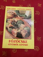 Kós Gábor-Csizmadia András: Főzőcske lépésről lépésre. Agria Kiadó Kft. 1990.Könnyen elkészíthetők.