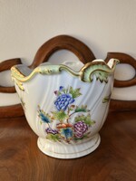 HERENDI VIKTÓRIA MINTÁS PORCELÁN BAROKK KASPÓ