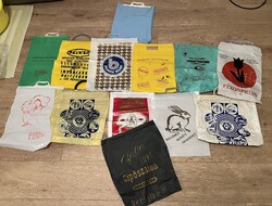 Retrò nylonszatyrok/ reklámszatyrok