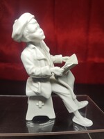 Fehér olvasó figura, Drezden