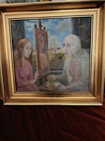 SZABÓ VLADIMIR OLAJFESTMÉNY ELADÓ