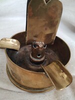 Military - Table, Tobacco Container / Brass Cartridge Case from 1945