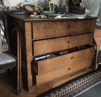 4 fiókos sublót, íróasztali funkcióval