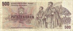 500 korun korona 1973 Csehszlovákia 2.