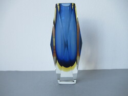 Muranói sommerso, mandruzzato váza (21 cm)