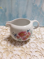 Alföldi szalmavirágos porcelán szószos kínáló, kiöntő