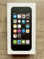 Apple iPhone 5S Space Grey 16GB CSAK DOBOZ + 1 üvegfólia  #042