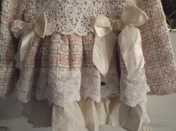 RUHA - GYEREK - ÚJ - PETTIGIRLS -  LUXUS -  váll - 27 cm - hossz - 45 cm - PAMUT - HIBÁTLAN