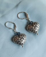 Antik hatású lógós fülbevaló