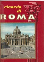 Ricordo di Roma – vintage római turista fotóalbum, 1950–60-as évek
