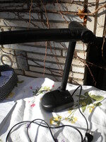 Fekete csuklós olvasó, asztali lámpa hibátlan