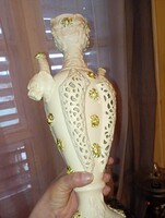 Antik Fischer váza 37 cm magas a képeken látható állapotban