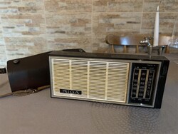 Régi USSR RIGA táskarádió, rádió