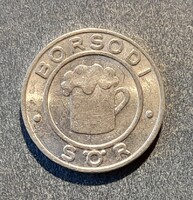 Borsodi Sörgyár Bőcs zseton