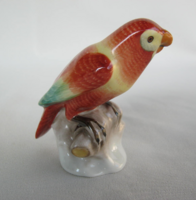 Herendi porcelán madár papagáj