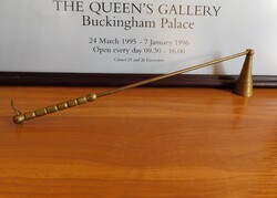 Régi réz gyertyakoppantó