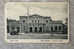 Dé́s (Dej) – Nemzeti Színház / Teatrul Național – 1909-ben postázott ritka képeslap