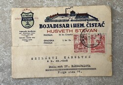 1956-os jugoszláv bélyeges levél – Sombor → Budapest (Rákospalota) – magyar nyelvű tartalommal