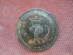 DIÓSGYŐR, MÉE ÖTÖDIK VÁNDOGYŰLÉSE EZÜST EMLÉKÉREM 1974. (VÁRÓ MÁRTON, 25,2 g., 0,800, 42,5 mm)!