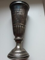 Győr ezüstözött kupa kehely serleg 30 cm