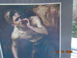 KUKÁN GÉZA :SEGÍTSÉG, nyomat,Franklin Nyomda képanyag archivumából