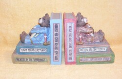 Macis könyvtámasz párban