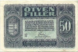 50 fillér 1920 2.