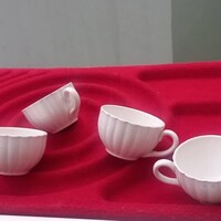 Josef Hoffmann ihlette Kispesti gránit teas csésze 1930-as évek