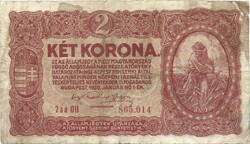 2 korona 1920 2aa sorozat nem csillagos 2.