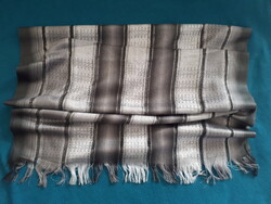 Gyönyörű pashmina/stóla/sál szürke és ezüst színekkel
