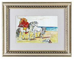 De Chirico, Giorgio (1888-1978): A tenger lovai