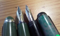 Senator és Alfa töltőtoll, schuler pennák