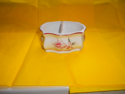 Biedermeier  porcelán asztali sótartó