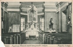 B - 345  Posta tiszta magyar képeslap Miskolc-Irgalmas nővérek Intézete (Monostory utódja fotó)