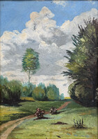 Ismeretlen alkotó - Tájkép