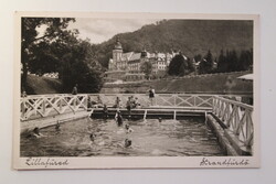 Képeslap,Lillafüred, strandfűrdő
