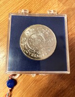 Nemzetközi Gyermekév 200 Forint 1979 ezüst érme MNB tokban