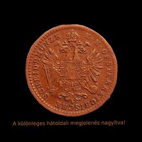 FERENC JÓZSEF KÜLÖNLEGES RÉZ 1 KRAJCÁRJA - 1861 ....TISZTA, NAGYON SZÉP!