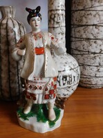 Morcos gazdasszony figura - Odarka - Kijevi Porcelángyár, 25 cm