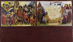 Kurucz d. István (1914 - 1996) historical panel design